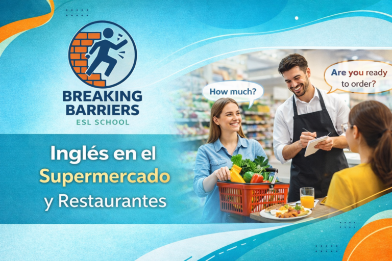 Inglés en el Supermercado y Restaurantes